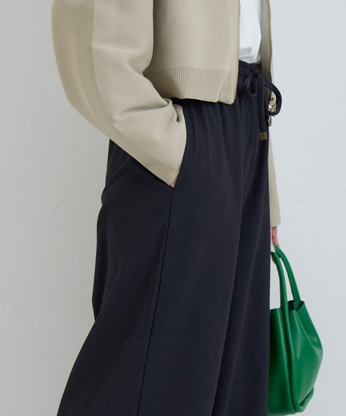 coca（coca）（コカ）の「ストレッチリブイージーパンツ（その他パンツ・レディース・ネイビー/ブラック・L/M/S）」の15枚目の写真