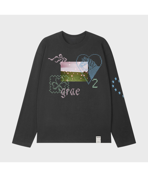 ユニセックス]ドリーミー ロングスリーブ Tシャツ_3カラー（Tシャツ