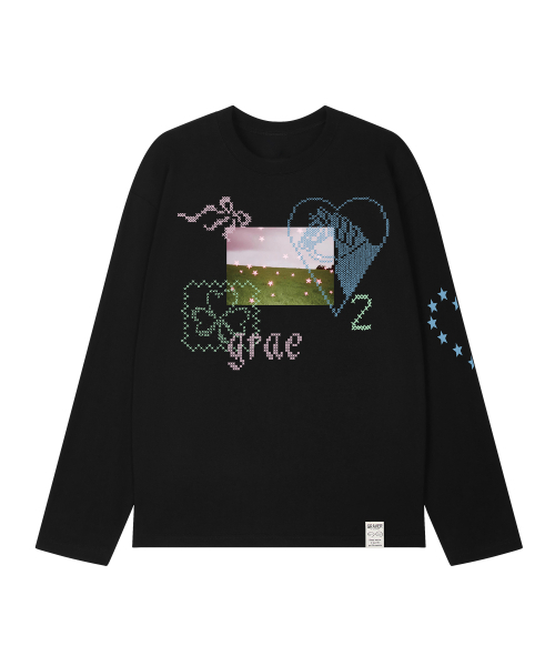 ユニセックス]ドリーミー ロングスリーブ Tシャツ_3カラー（Tシャツ