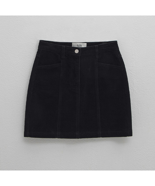 ESSENTIAL CORDUROY MINI SKIRT(SK-4974)