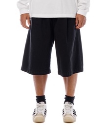 Light Denim Easy Baggy Shorts - Overdyed / 薄手デニム後染めバギーショーツ