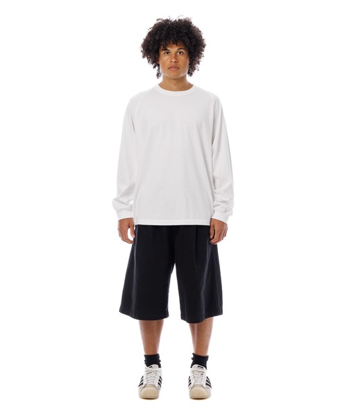 Sandinista（サンディニスタ）の「Light Denim Easy Baggy Shorts - Overdyed / 薄手デニム後染めバギーショーツ（その他パンツ・メンズ・ブラック系その他・FREE）」の7枚目の写真