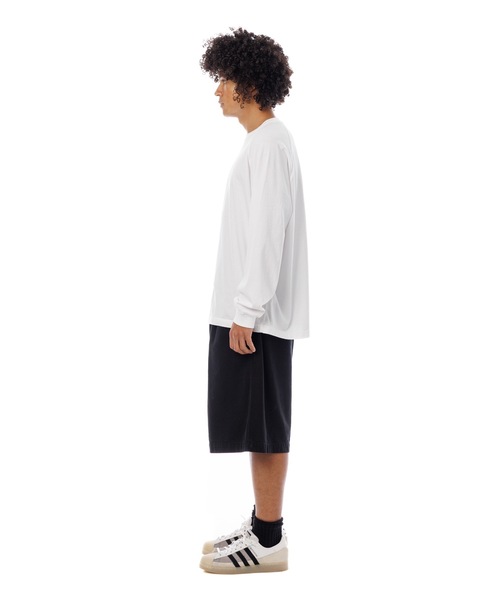 Sandinista（サンディニスタ）の「Light Denim Easy Baggy Shorts - Overdyed / 薄手デニム後染めバギーショーツ（その他パンツ・メンズ・ブラック系その他・FREE）」の9枚目の写真