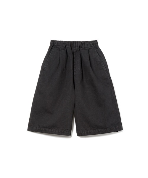 Sandinista（サンディニスタ）の「Light Denim Easy Baggy Shorts - Overdyed / 薄手デニム後染めバギーショーツ（その他パンツ・メンズ・ブラック系その他・FREE）」の12枚目の写真