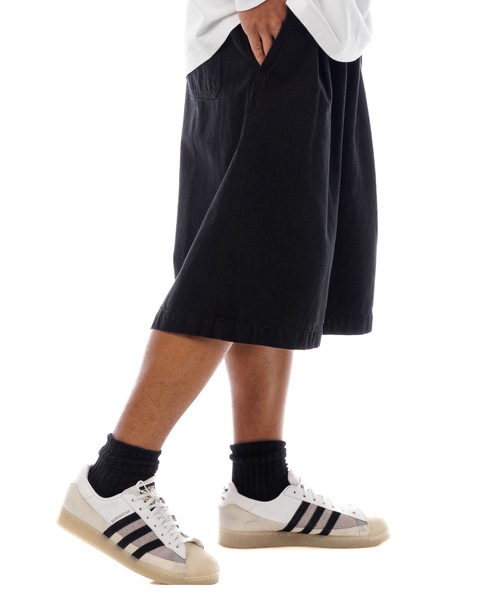 Sandinista(サンディニスタ)の「Light Denim Easy Baggy Shorts - Overdyed / 薄手デニム後染めバギーショーツ(その他パンツ・メンズ・ブラック系その他・FREE)」の13枚目の写真