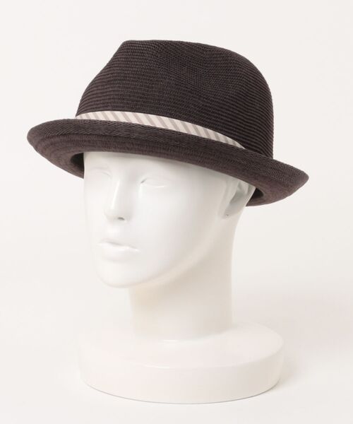 arth（アース）の「arth  Co Gima Thermo MERCURY / アース（ハット・メンズ・ブラウン/ネイビー・60cm/58cm）」の2枚目の写真