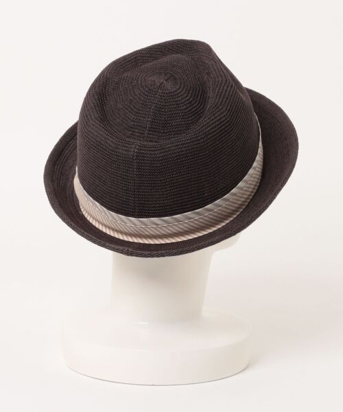 arth（アース）の「arth  Co Gima Thermo MERCURY / アース（ハット・メンズ・ブラウン/ネイビー・60cm/58cm）」の3枚目の写真