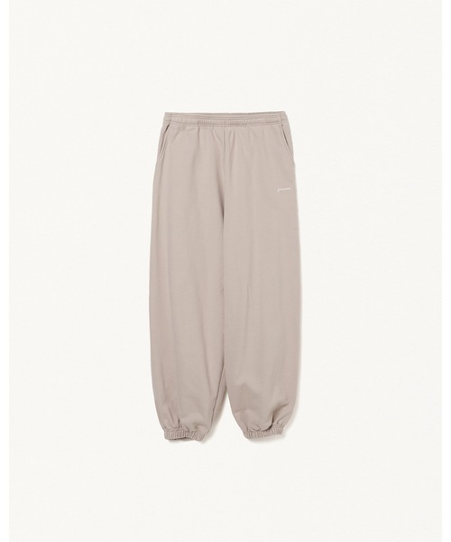 FORSOMEONE(フォーサムワン)の「FORSOMEONE CURSIVE SWEAT PT(その他パンツ・メンズ・ベージュ/ブラック・48/50/46)」の1枚目の写真