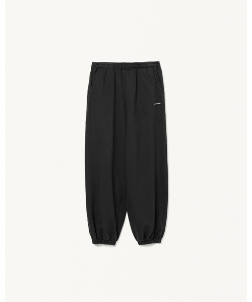 FORSOMEONE(フォーサムワン)の「FORSOMEONE CURSIVE SWEAT PT(その他パンツ・メンズ・ベージュ/ブラック・48/50/46)」の2枚目の写真