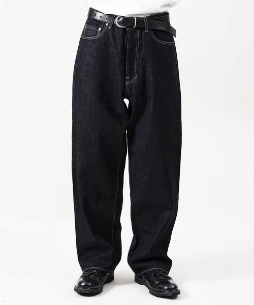 FIDELITY(フィデリティ)の「DENIM WIDE PANTS 13.5oz / ワイドデニムパンツ(その他パンツ・メンズ・ネイビー・X-LARGE/LARGE/MEDIUM)」の3枚目の写真