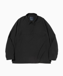 meanswhile（ミーンズワイル）の「Half-zip Pullover SH（シャツ/ブラウス）」
