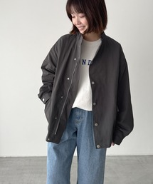 CANAL JEAN | El mar　コットンナイロンスタンドカラーブルゾン(ブルゾン)