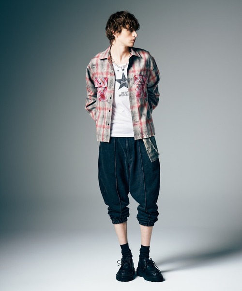 glamb（グラム）の「Star Tank Top / スタータンクトップ（タンクトップ・メンズ・ブラック/ホワイト・S/M/L）」の9枚目の写真