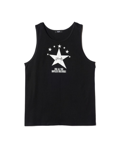 glamb（グラム）の「Star Tank Top / スタータンクトップ（タンクトップ・メンズ・ブラック/ホワイト・S/M/L）」の4枚目の写真