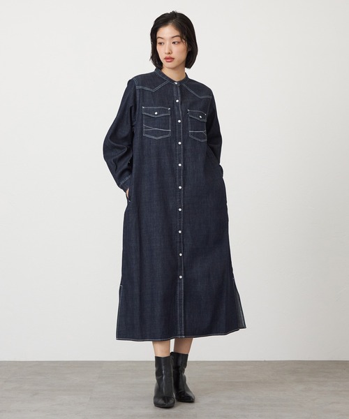 SOMETHING デニムワンピース（ワンピース）｜SOMETHING（サムシング