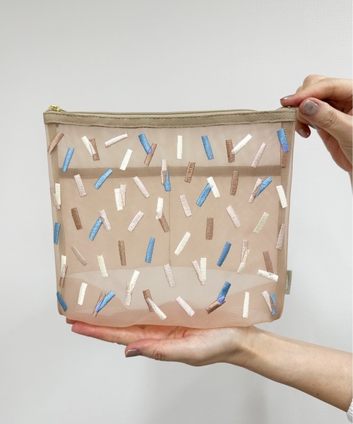EC:MATOKA SUVANTO BAG IN BAG メッシュバッグインバッグ（ポーチ