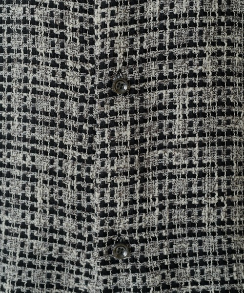 Lui's（ルイス）の「ファニーツイードシャツ（シャツ/ブラウス・メンズ・ブラック/ブラック系その他・S/M）」の20枚目の写真
