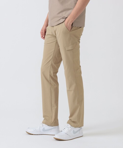 BEAMS GOLF（ビームスゴルフ）の「PURPLE LABEL / コーデュラ（R）ナイロン ストレッチ パンツ（撥水）（カーゴパンツ・メンズ・ベージュ/オリーブ・48/44/46/50/52）」の3枚目の写真
