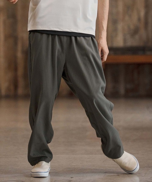 CAMBIO(カンビオ)の「mp14680-Seersucker Balloon Pants バルーンパンツ(CAM26SS-018)(その他パンツ・メンズ・ブラック/ベージュ/チャコール・L/M/S)」の11枚目の写真