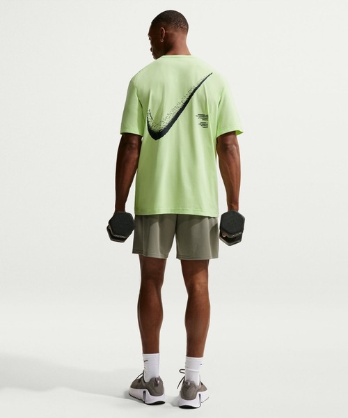 NIKE（ナイキ）の「ナイキ NIKE ナイキ DF HYVERSE GFX S/S トップ（Tシャツ/カットソー・メンズ・ライトグリーン/サックスブルー/ブラック・L/LL/M/3L/S）」の9枚目の写真