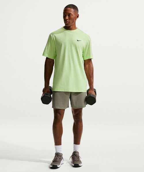 NIKE（ナイキ）の「ナイキ NIKE ナイキ DF HYVERSE GFX S/S トップ（Tシャツ/カットソー・メンズ・ライトグリーン/サックスブルー/ブラック・L/LL/M/3L/S）」の8枚目の写真
