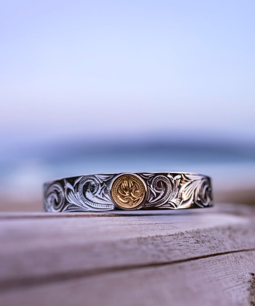 round bangle/【ハワイアンジュエリー】【サージカルステンレス