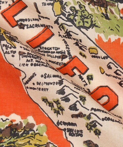 BINDU（ビンドゥー）の「＜BINDU＞CITY バンダナ 50×50（バンダナ/スカーフ・レディース・ライラック/オレンジ/ピンク/イエロー・FREE）」の11枚目の写真