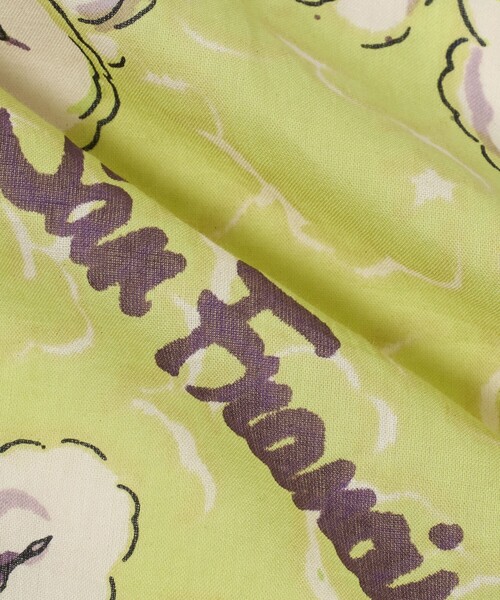 BINDU（ビンドゥー）の「＜BINDU＞CITY バンダナ 50×50（バンダナ/スカーフ・レディース・ライラック/オレンジ/ピンク/イエロー・FREE）」の13枚目の写真