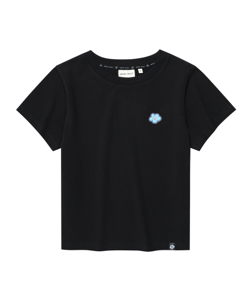 Wacky WiLLy(ワッキーウィリー)の「ウィメンズリリクロップ半袖Tシャツブラック(Tシャツ/カットソー・レディース・その他・SMALL/MEDIUM/LARGE)」の1枚目の写真