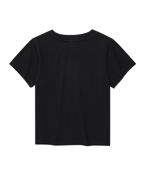 Wacky WiLLy(ワッキーウィリー)の「ウィメンズリリクロップ半袖Tシャツブラック(Tシャツ/カットソー・レディース・その他・SMALL/MEDIUM/LARGE)」の3枚目の写真