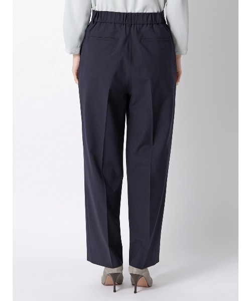 SUIT SQUARE（スーツスクエア）の「ワイドパンツ ウォッシャブル ストレッチ UVカット TRトロピカル 無地（スラックス・レディース・カーキ/ネイビー・40(11号)/38(9号)/36(7号)）」の17枚目の写真