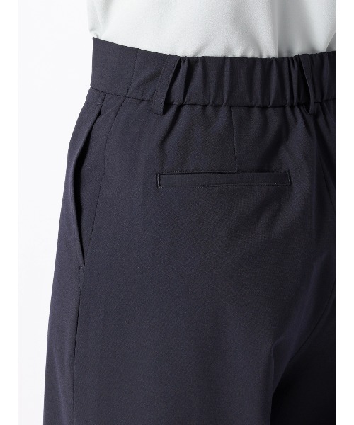 SUIT SQUARE（スーツスクエア）の「ワイドパンツ ウォッシャブル ストレッチ UVカット TRトロピカル 無地（スラックス・レディース・カーキ/ネイビー・40(11号)/38(9号)/36(7号)）」の19枚目の写真