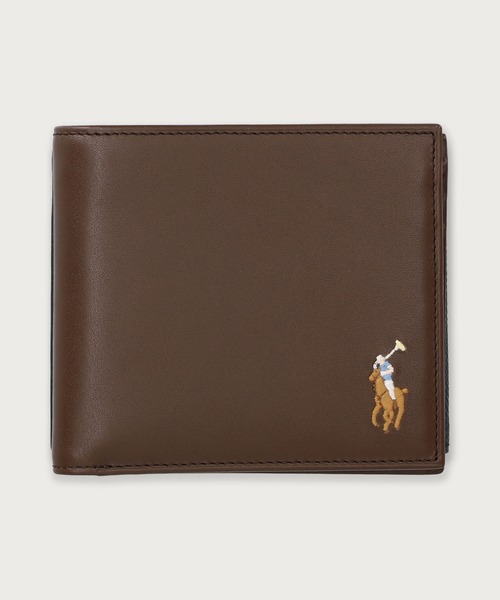 マルチ カラー ポニー ビルフォールドコインケース（財布）｜POLO