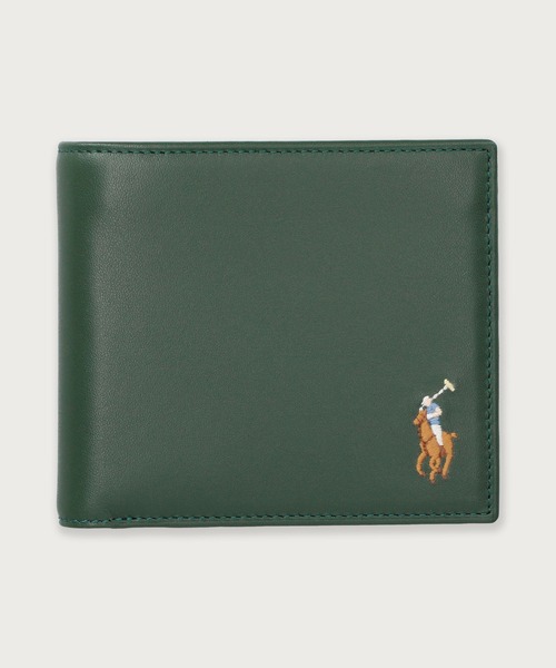 マルチ カラー ポニー ビルフォールドコインケース（財布）｜POLO