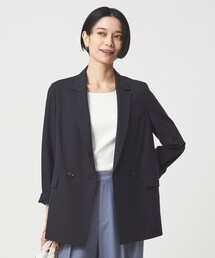 green label relaxing（グリーンレーベルリラクシング）の「［size SHORTあり］ライト カチリラ ダブルジャケット（その他アウター）」