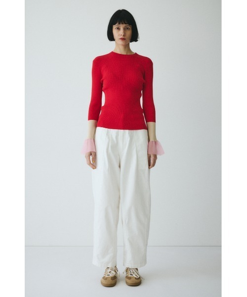 HeRIN.CYE(ヘリンドットサイ)の「Round form baker pants ラウンドフォルムベイカーパンツ(その他パンツ・レディース・ホワイト/カーキ/ブラック・38/36)」の15枚目の写真