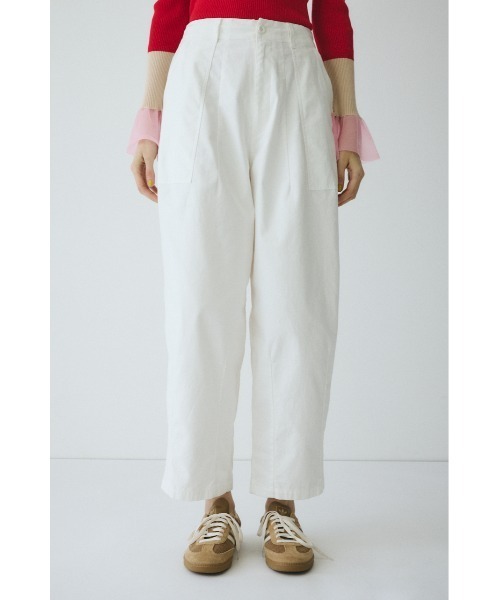 HeRIN.CYE(ヘリンドットサイ)の「Round form baker pants ラウンドフォルムベイカーパンツ(その他パンツ・レディース・ホワイト/カーキ/ブラック・38/36)」の18枚目の写真