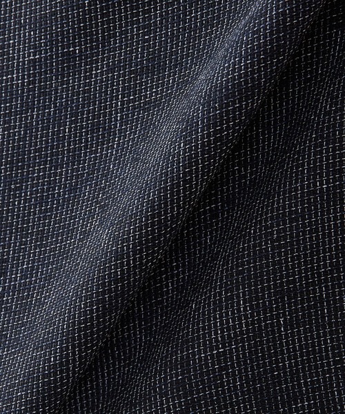 MEN'S MELROSE(メンズメルローズ)の「ビシュウサマーツィードボンバージャケット(ブルゾン・メンズ・アイボリー/ブルー/ネイビー・2/3/4/5)」の14枚目の写真