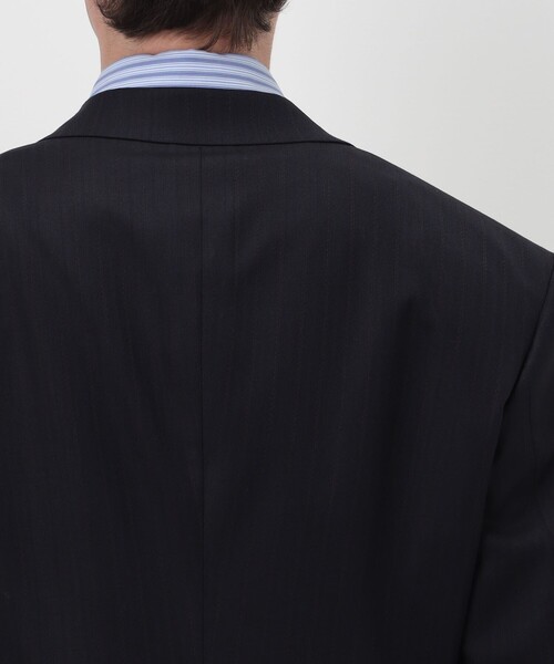 TOMORROWLAND （トゥモローランド）の「ウールツイル オルタネートストライプ シングルブレステッド 2Bスーツ CERRUTI（スーツセット・メンズ・ブラウン系その他/ブルー系その他・50/46/44/48）」の10枚目の写真