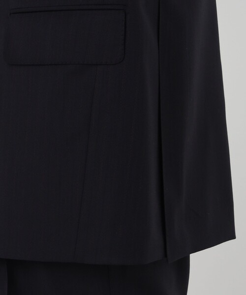 TOMORROWLAND （トゥモローランド）の「ウールツイル オルタネートストライプ シングルブレステッド 2Bスーツ CERRUTI（スーツセット・メンズ・ブラウン系その他/ブルー系その他・50/46/44/48）」の14枚目の写真