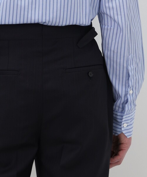 TOMORROWLAND （トゥモローランド）の「ウールツイル オルタネートストライプ シングルブレステッド 2Bスーツ CERRUTI（スーツセット・メンズ・ブラウン系その他/ブルー系その他・50/46/44/48）」の19枚目の写真