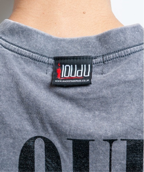 BACKSTAGE PASS（バックステージパス）の「【黒野京×BACKSTAGE PASS コラボ】VANDALISM ピグメント加工 オーバーサイズ ロンT（Tシャツ/カットソー・メンズ・ダークグレー/ライトグレー/ブラック・FREE）」の17枚目の写真