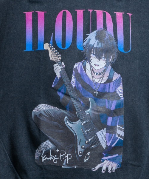 BACKSTAGE PASS（バックステージパス）の「【黒野京×BACKSTAGE PASS コラボ】VANDALISM ピグメント加工 オーバーサイズ ロンT（Tシャツ/カットソー・メンズ・ダークグレー/ライトグレー/ブラック・FREE）」の22枚目の写真
