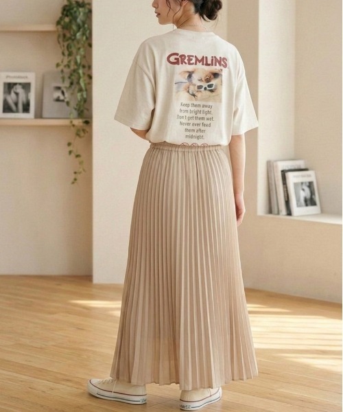 ALWAYS GOOD TIME(オルウェイズグッドタイム)の「【GREMULINS/グレムリン】USD加工ギズモプリント半袖Tシャツ/Movie Tee/ユニセックス(Tシャツ/カットソー・メンズ・ブラック系その他/スミクロ/アイボリー/ホワイト系その他・M/LL/L)」の19枚目の写真