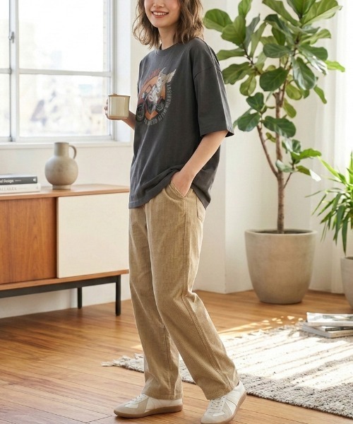 ALWAYS GOOD TIME（オルウェイズグッドタイム）の「【GREMULINS/グレムリン】ＵＳＤ加工ギズモプリント半袖Ｔシャツ/Movie Tee（Tシャツ/カットソー・メンズ・ブラック系その他/スミクロ/アイボリー/ホワイト系その他・M/LL/L）」の13枚目の写真