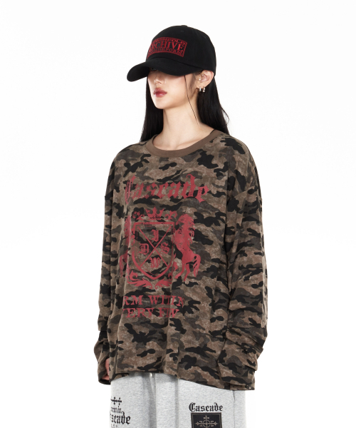 IDWS(アイドンワナセル)の「Draft Long Sleeve Light Multi(Tシャツ/カットソー・レディース・その他・1/2/0)」の11枚目の写真