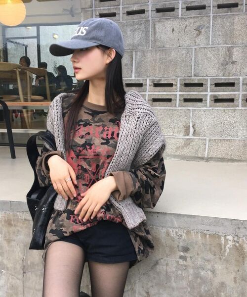 IDWS(アイドンワナセル)の「Draft Long Sleeve Light Multi(Tシャツ/カットソー・レディース・その他・1/2/0)」の8枚目の写真