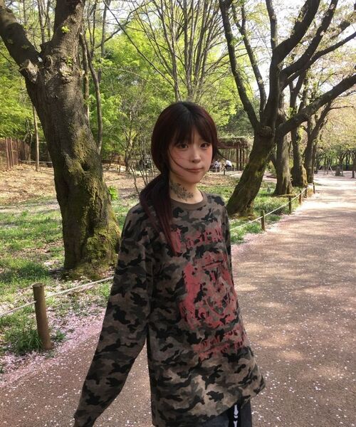 IDWS(アイドンワナセル)の「Draft Long Sleeve Light Multi(Tシャツ/カットソー・レディース・その他・1/2/0)」の9枚目の写真