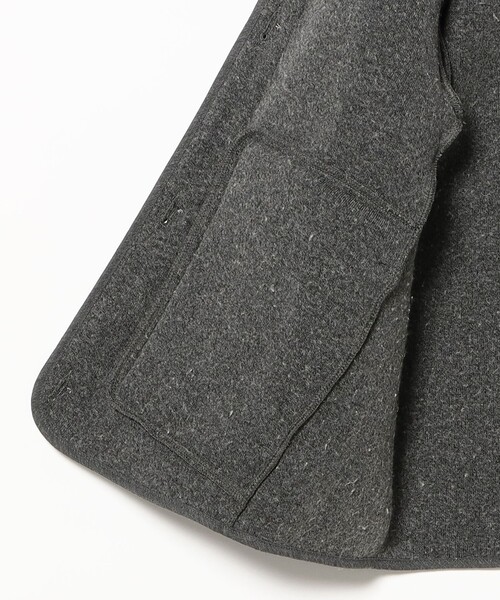 BEAMS BOY(ビームスボーイ)の「orSlow / M-65 Fish Tail Coat Liner(ブルゾン・レディース・チャコールグレー・1)」の6枚目の写真