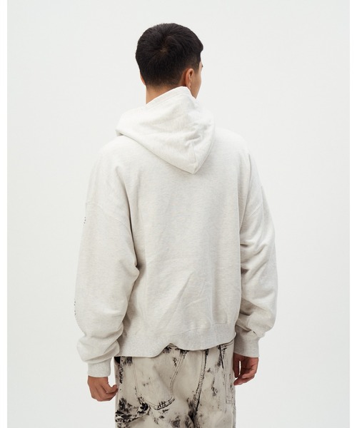 DISCOVERED（ディスカバード）の「HOTFIX BONE&HEART PARKA（パーカー・メンズ・ホワイト/ブラック・SMALL/LARGE）」の7枚目の写真